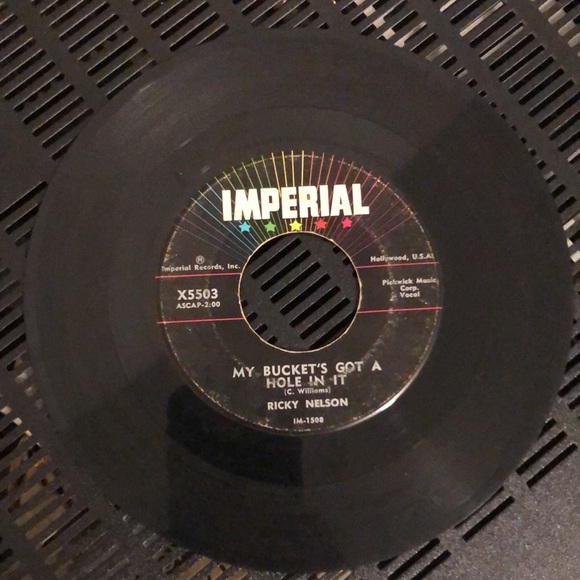 Ricky Nelson Believe What You Say Vinyl 45 Record '57 - Picture 4 of 4